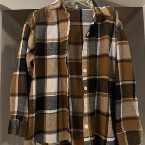 Cozy Plaid Flannel Shacket